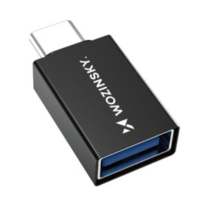 Adaptér Wozinsky W10GY1S USB-C na USB-A 3.2 10 Gb/s – čierna