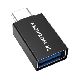Adaptér Wozinsky W10GY1S USB-C na USB-A 3.2 10 Gb/s – čierna