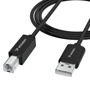 Kábel Wozinsky WKDDY3S USB-B – USB-A 480 Mb/s, 2 m – čierna