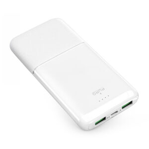 Powerbanka Puro DAILY 10 PLUS 10 000 mAh 2x USB-A / 1x USB-C 22,5 W – biela
