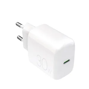 Sieťová nabíjačka Puro PROLITE 30 W USB-C – biela