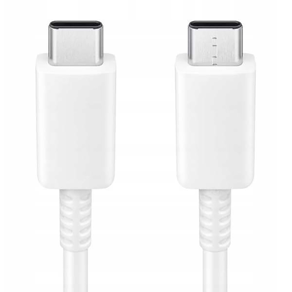 Kábel Samsung EP-DA705BWE USB-C – USB-C 3 A, 1 m (náhradné balenie) – biela – Obrázok 2