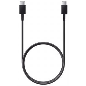 Kábel Samsung EP-DA905BBE USB-C – USB-C 3 A, 1 m (náhradné balenie) – čierna