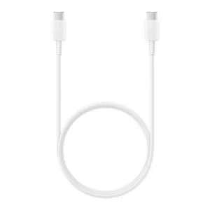 Kábel Samsung EP-DN975BWE USB-C – USB-C 5 A, 1 m (náhradné balenie) – biela