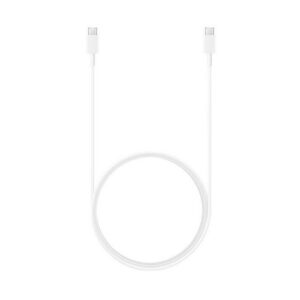 Kábel Samsung EP-DX310JWE USB-C – USB-C 3 A, 1,8 m (náhradné balenie) – biela