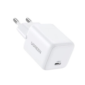 Sieťová nabíjačka Ugreen Nexode séria N X512 20 W GaN 1x USB-C – biela