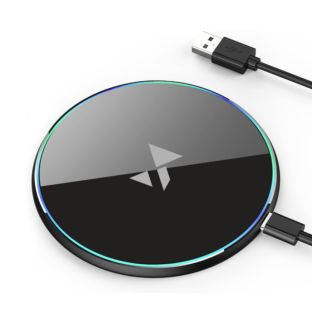Indukčná nabíjačka Wozinsky WLI-01Y 15 W Qi s káblom USB-C – čierna – Obrázok 4