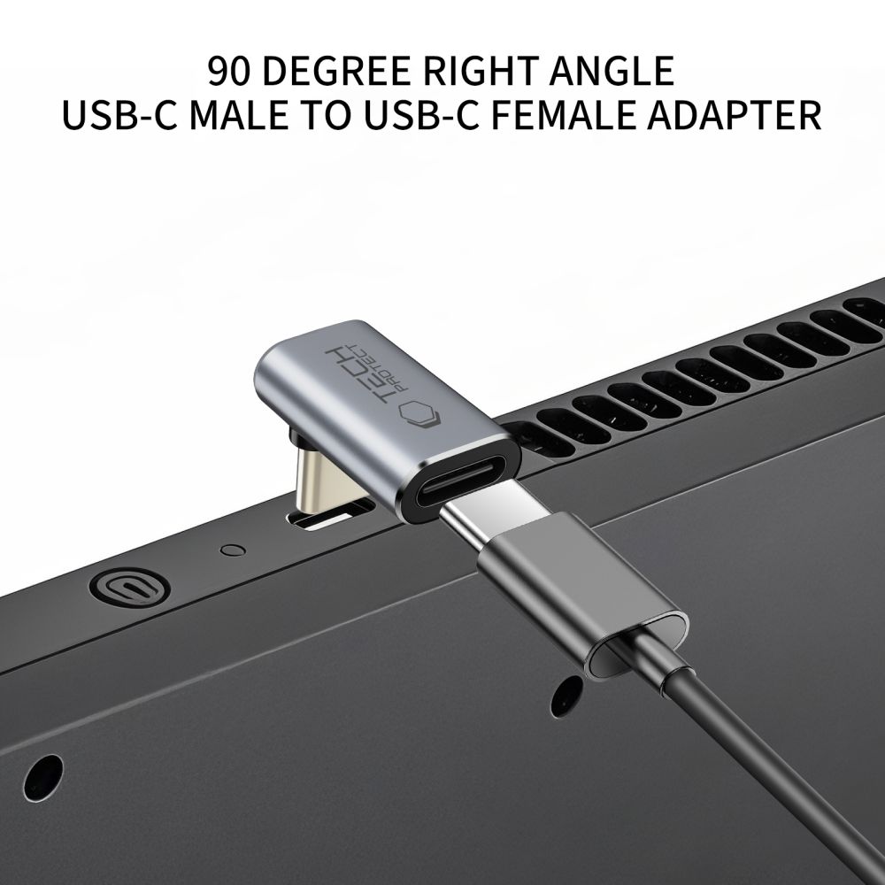 Uhlový adaptér Tech-Protect UltraBoost AA02 USB-C – sivá – Obrázok 3