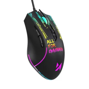 Káblová optická herná myš Wozinsky WMGK-7200 7200 DPI – čierna
