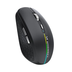 Myš Wozinsky WMGK-1132 bezdrôtový s RGB podsvietením – čierna
