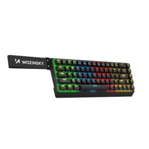 Klávesnica Wozinsky WKGP-1165 mechanická herná s RGB podsvietením – čierna