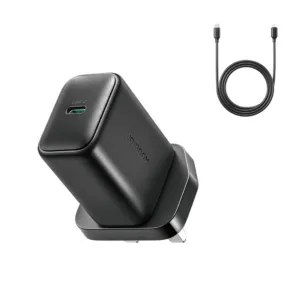 Sieťová nabíjačka Joyroom JR-TCF23 25 W s káblom USB-C 1 m – čierna