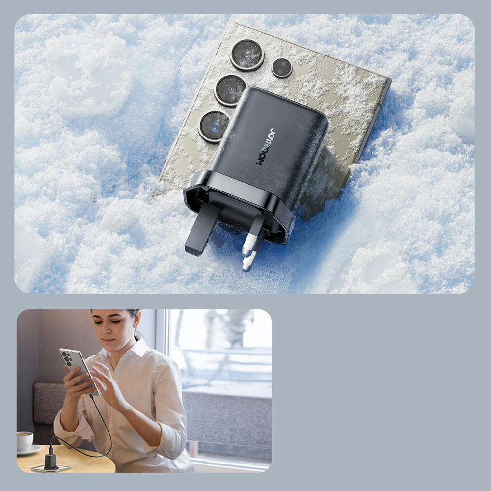 Sieťová nabíjačka Joyroom JR-TCF23 25 W s káblom USB-C 1 m – čierna – Obrázok 6