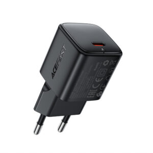 Nabíjačka Acefast A117 GaN PD 20W USB-C – čierna