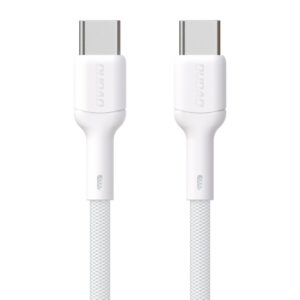 Kábel Dudao L9C 65W USB-C - USB-C 1m – biela