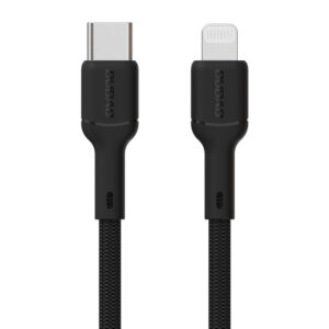Kábel Dudao L9X 30W USB-C - Lightning 2m – čierna