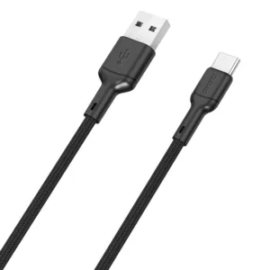 Kábel Dudao L9T USB-A – USB-C 5 A 1 m – čierna
