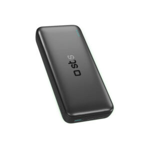Powerbanka SBS Infinity 20000mAh 10W LiFePo₄ USB-A USB-C – čierna