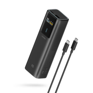 Powerbanka Cuktech CKPB100PGLBL 150W 10000mAh USB-C USB-A – čierna