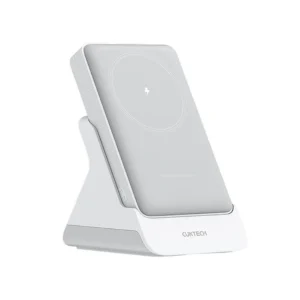 Powerbanka Cuktech WPB100N 20W 10000mAh magnetický s stojan – biela
