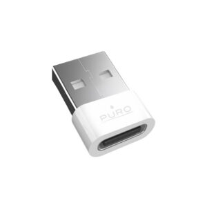 Adaptér Puro USB-C - USB-A – biela