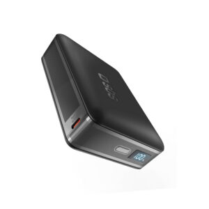 Powerbanka SBS HD 30W 10000mAh USB-C s LCD displejom – čierna
