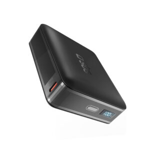 Powerbanka SBS HD 65W 20000mAh USB-C s LCD displejom – čierna
