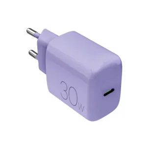 Sieťová nabíjačka Puro Pro Lite 30 W USB-C – fialová