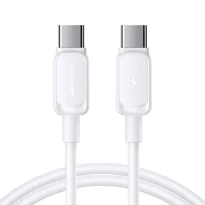 Kábel Joyroom S-A14 USB-C – USB-C 60 W, 1,2 m – biela