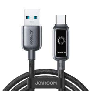 Kábel Joyroom S-A55 StarFlight USB-A – USB-C 66 W, 1,2 m – čierna