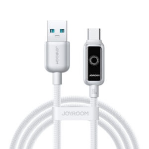 Kábel Joyroom S-A55 StarFlight USB-A – USB-C 66 W, 1,2 m – biela