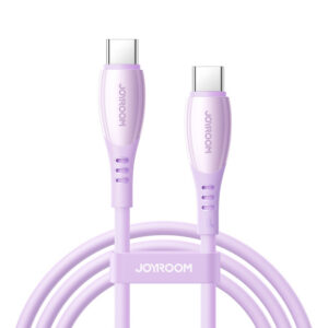 Kábel Joyroom séria Vibrant S-A59 USB-C – USB-C 60 W, 1,2 m – fialová