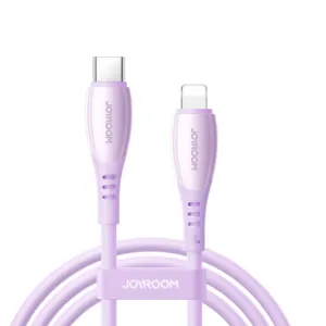 Kábel Joyroom séria Vibrant S-A59 USB-C – Lightning 30 W, 1,2 m – fialová