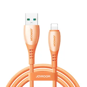 Kábel Joyroom séria Vibrant S-A59 USB-A – Lightning 3 A, 1,2 m – oranžová