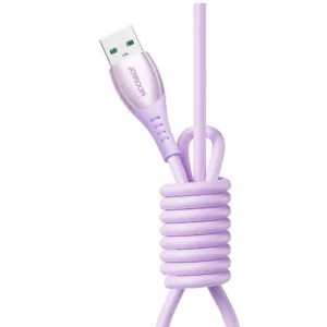 Kábel Joyroom séria Vibrant S-A59 USB-A – USB-C 3 A, 1,2 m – fialová