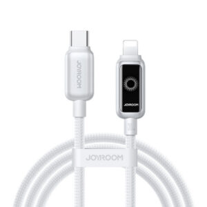Kábel Joyroom S-A55 StarFlight USB-C – Lightning 30 W, 1,2 m – biela