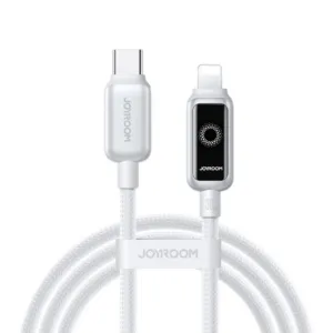 Kábel Joyroom S-A55 StarFlight USB-C – Lightning 30 W, 1,2 m – biela