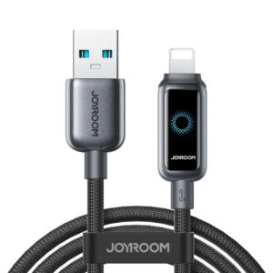 Kábel Joyroom S-A55 StarFlight USB-A – Lightning 3 A, 1,2 m – čierna