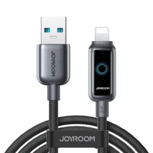 Kábel Joyroom S-A55 StarFlight USB-A – Lightning 3 A, 1,2 m – čierna
