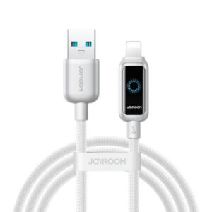 Kábel Joyroom S-A55 StarFlight USB-A – Lightning 3 A, 1,2 m – biela
