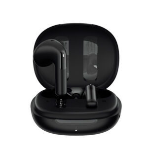 Bezdrôtové slúchadlá QCY AilyBuds E10 do uší s ENC LDAC Hi-Res Audio IPX4 Bluetooth 5.4 – čierna