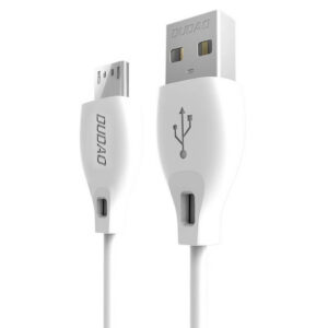 Kábel Dudao L4M USB-A - MicroUSB 2.4 A 1m – biela
