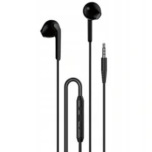 Káblové slúchadlá do uší Dudao X3, mini jack 3,5 mm – čierna