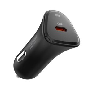 Nabíjačka do auta Spigen Essential EV301 30 W – čierna