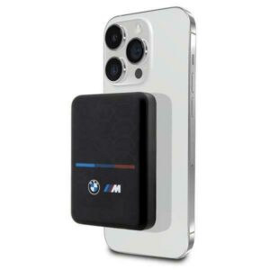 Powerbanka BMW M Collection MagSafe 15W 3000mAh indukčný – čierna