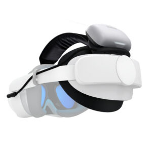 Hlavový popruh BoboVR P4U s batériou pre PICO 4 Ultra a Ultra Enterprise – biela/čierna