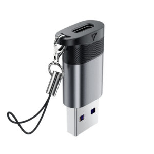Adaptér Acefast J8 USB-C - USB-A – sivá