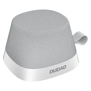 Bezdrôtový reproduktor Dudao Y20 Bluetooth 5.3 s magnetickým držiakom – strieborná
