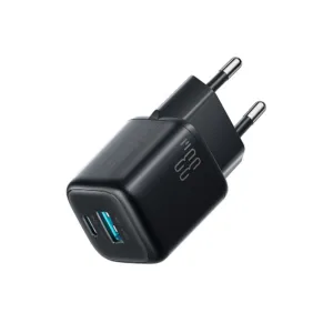 Sieťová nabíjačka Joyroom JR-TG7 33 W USB-A + USB-C s káblom USB-C na USB-C 60 W 1 m – čierna