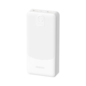 Powerbanka Dudao K10Pro 2,4 A 20 000 mAh 2x USB-A – biela